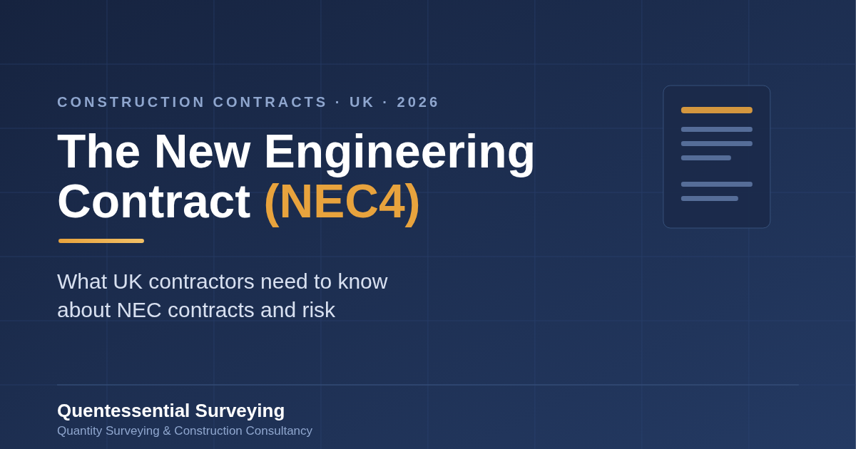 the-new-engineering-contract